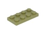 Piastre Lego® 2X2 3020 - 50 Pezzi Verde Oliva
