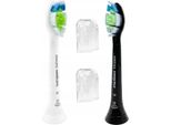 Philips Sonicare Testina HX6062 Diamondclean Standard Bianco Nero