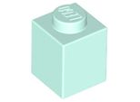 Lego® 50 Pezzi 3005 Mattoncini 1X1 Parte Mattoncini Base 50 Acqua Chiara