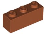Lego® 10 Pezzi 3622 Mattoncini 1X3 Parte Basic 10 Arancione Scuro