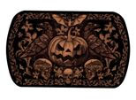 Halloween Cemetery Decoration Undead Bowl Horror Skull Spooky Design Party Item Dark Atmosphere Sparkling Mystical Element, Colore: Multicolore