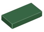 Mattonelle Lego® 1X2 3069 - 100 Pezzi Verde Scuro