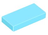 Mattoncini Lego® 1X2 3069 - 100 Pezzi Azzurro Medio