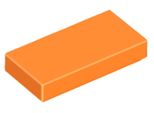 Mattonelle Lego® 1X2 3069 - 100 Pezzi Arancione