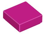 Tessere Lego® 1X1 3070 - 1 Pezzo Magenta
