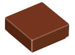 Tessere Lego® 1X1 3070 - 1 Pezzo Rosso-Marrone