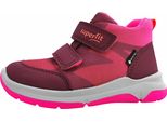 Scarpa Con Velcro Superfit Cooper Da Bambina, Rosso, Taglia 26