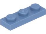 Piastra Lego® 1X3 3623 - 1 Pezzo Blu Sabbia