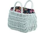 Borsa A Cesto In Vimini Intrecciata Con Manico Borsa Da Donna In Vimini Borsa A Tracolla Borsa Da Spiaggia