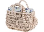 Borsa A Cesto In Vimini Intrecciata Con Manico Borsa Da Donna In Vimini Borsa A Tracolla Borsa Da Spiaggia