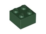 Mattoncino Lego® 2X2 3003 - 1 Pezzo Verde Scuro