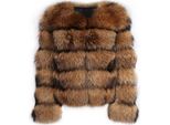Donna Cappotto In Pelliccia Sintetica Giacca Invernale In Pelliccia Sintetica Capispalla In Pelliccia Sintetica Unicolore Cappotto Invernale Parka Spesso, Donna , Nero Marrone, M
