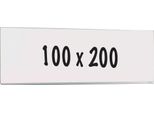 Whiteboard Deluxe Aurora - Acciaio Smaltato - Lavagna Monofacciale - Agenda Settimanale - Agenda Mensile - Agenda Annuale - Magnetico - Bianco - 100X200Cm