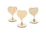 Colori - Decorate Il Vostro Cuore Di Legno Memoclip, 12 Pezzi.