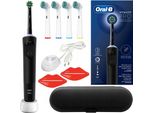 Oral-B Vitality Pro D103 Protect X Clean Custodia Da Viaggio Nera 4 Accessori