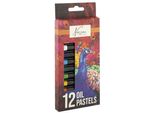 Craft Sensations Oil Pastels Set 12 Colori - Pastelli Per Artisti Altamente Pigmentati - Perfetti Per Il Disegno, La Pittura E I Progetti Artistici Creativi