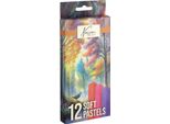 Craft Sensation Soft Pastels Set 12 Pezzi - Pastelli Secchi Altamente Pigmentati Per L'arte E Gli Schizzi - Perfetti Per Artisti E Hobbisti