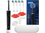 Spazzolino Oral-B Vitality Pro Protect X Clean 4 Testine Custodia Da Viaggio Nera