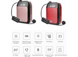 Amplificatore Portatile Per Altoparlanti Per Insegnanti Con Microfono Senza Fili, Auricolare In Vita, Ricaricabile, Altoparlante Personale Bt, Supporto Per La Registrazione Di Musica, Radio Fm, Per Riunioni In Classe, Formazione, Guide Turistiche, Promozioni, Canto