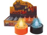 Decorazione Di Halloween Luci Da Tè Zucca Ragno Nero Arancione Luci D'atmosfera Spaventosi Accessori Per Feste Decorazione D'autunno D'atmosfera, Colore: Nero