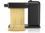 Macchina Per La Pasta Elettrica Arendo 120W, 5 Impostazioni Di Spessore, 14 Cm Di Larghezza Della Pasta, Con Rullo Per Pasta, Attacchi Per Pasta Da 2 Mm E 6 Mm, Piedini Antiscivolo, Per Spaghetti, Tagliatelle, Lasagne