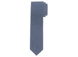 Krawatte OLYMP Krawatte mit Minimalmuster, Damen, blau (marine), Seide, klassisch, Krawatten