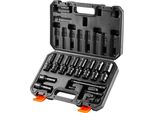 Set Di Chiavi A Bussola Girevoli A 360° - 14 Pezzi - 3/8 Di Pollice - Strumento Professionale Per Applicazioni Di Coppia Precise
