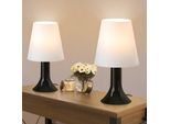Zmh Lampada Da Comodino Lampada Da Tavolo Da Soggiorno Con Cavo Lampada Da Tavolo Set Di 2 Piccola Lampada Nera E14 Lampade Da Tavolo Stile Country Moderno Per Tavolo Da Pranzo Camera Da Letto Senza Lampadina