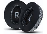 Inf Cuscinetti Auricolari Rinfrescanti In Seta Di Ghiaccio Per Cuffie Sony Nero + Bianco