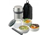Zojirushi SL-JAF14-SA Brocca Thermos Da Pranzo Da 1,23 Litri Argento