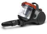 H.Koenig STC58, Aspirapolvere, Rosso, 850 W, 2,5 Litri, 79 Decibel