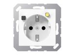 Jung A5520.30WW FI-SCHUKO-Steckdose