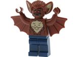 1X Lego Minifigure Super Heroes Man-Bat Rosso Marrone Batman 70905 Sh0086