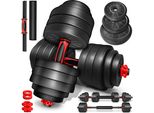 Re:Sport® Set Di Manubri 40 Kg Set Di Manubri Piastre Per Manubri