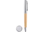 Midocean - Penna A Sfera "Siden"", Cappuccio A Rotazione, Metallo MO1164 (Taglia Unica) (Legno)"