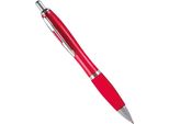 Midocean - Penna A Sfera "Riocolour"" MO178 (Taglia Unica) (Rosso Trasparente)"
