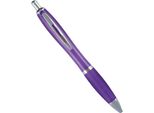 Midocean - Penna A Sfera "Riocolour"" MO178 (Taglia Unica) (Viola Trasparente)"