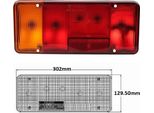 Bremslichtfenster Hinten Link Iveco Daily Eurocargo, Fiat Ducato, Peugeot Boxer, Renault Master Mascott, Citroen Jumper | 7984016