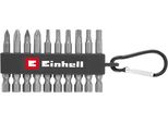 Einhell Karabiner Bit Set 10Tlg 118623 Bit Set 1/4 (6.3 Mm), Ph, Pz, Torx, Allen