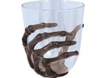 Scheletro Mano Inquietante Bere Vetro Trasparente Halloween Design Grave Bowl Bone Mug Horror Party Decoration Spooky Creepy Style Drink, Colore: Nero