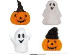 Halloween Zucca Fantasma Decorazione Figura Festa Divertimento Avventuriero Spaventoso Facce Zucca Cappelli Spaventoso Fantasmi, Colore: Arancione