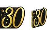 Biglietto Per Festa Di Compleanno 18 Anni Stelle Dorate Decorazione Festa Congratulazioni Carnevale Festa Momenti Glamour Evidenziare Celebrazione, Colore: Nero