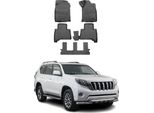 Omac Tappetini In Gomma Per Toyota Land Cruiser Prado 2009-2023 Tpe Nero 5X