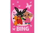 Coperta In Pile Per Neonati Bunny Bing Butterflies 100X150 Cm