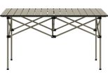 Tavolo Da Campeggio Fortuna Lai Tavolo Pieghevole Con Piano Avvolgibile Tavolo Da Giardino Con Telaio A X In Alluminio Leggero Tavolino Per 2 Persone Tavolo Pieghevole Per Giardino, Balcone, Campeggio 95 X 55 Cm Cachi
