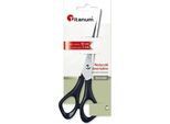 Forbici Nere 16 Cm Titanum S02088