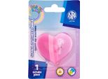 Temperino E Gomma 2 In 1 Cuore In Blister Astra