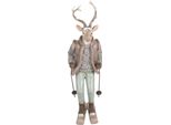 Clayre & Eef Figura Decorativa Cervo 16X11X33 Cm Plastica Marrone