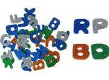 Adesivi Decorativi Lettere In Schiuma Glitterata 40 Pezzi Shan SK03
