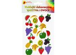 Adesivi Decorativi In Schiuma Frutti Shan